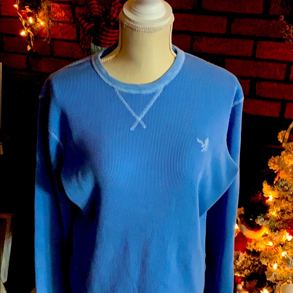🦅Mens AMERICAN EAGLE Long sleeve thermal. Size:L